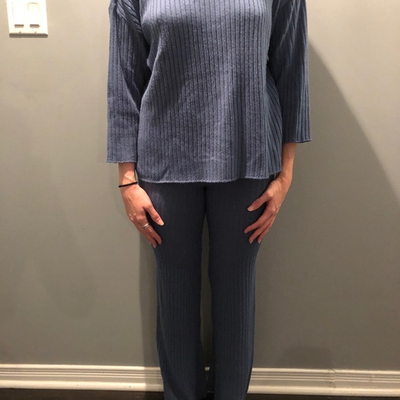 Nasty Gal Knit Long Sleeve Lounge Set, Size S - Picture 2 of 3